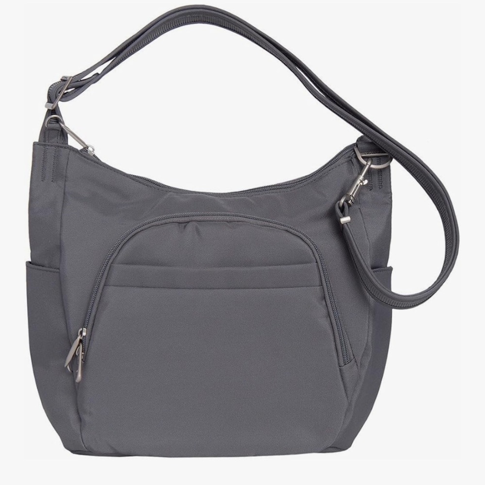 Travelon Anti-Theft Classic Crossbody Bucket Bag